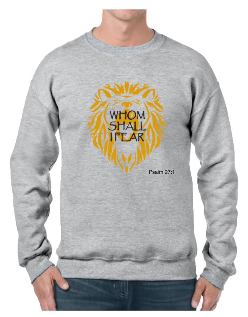 Whom Shall I Fear Unisex Heavy Blend™ Crewneck Sweatshirt