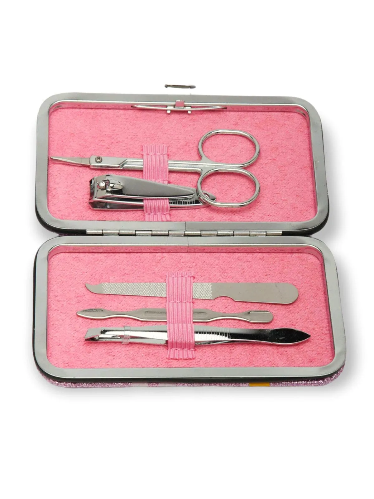 WOMEN'S PURPLE FLOWER NAIL TOOL KIT