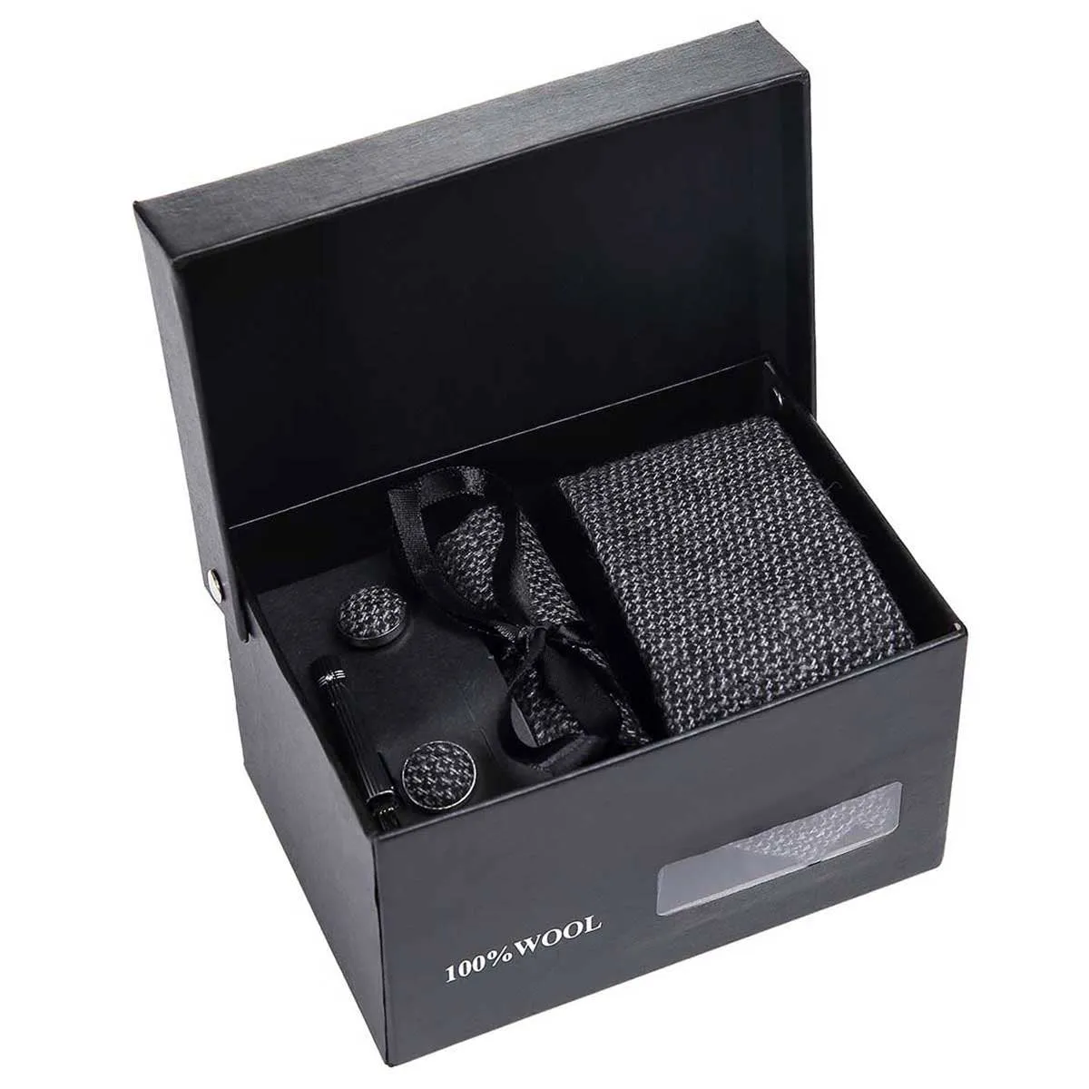Wool Men's Tie Boxed Set
