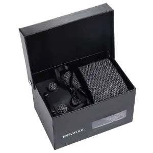 Wool Men's Tie Boxed Set