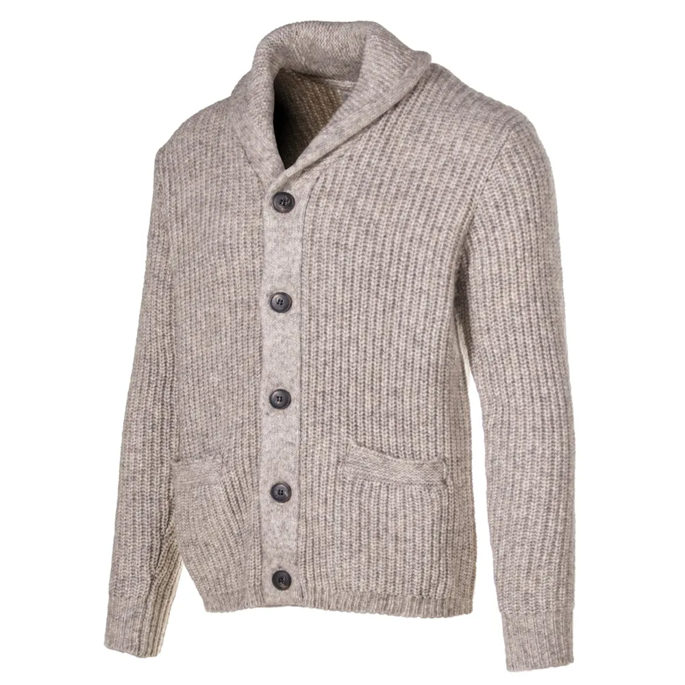 Yak Blend Cardigan | Limestone