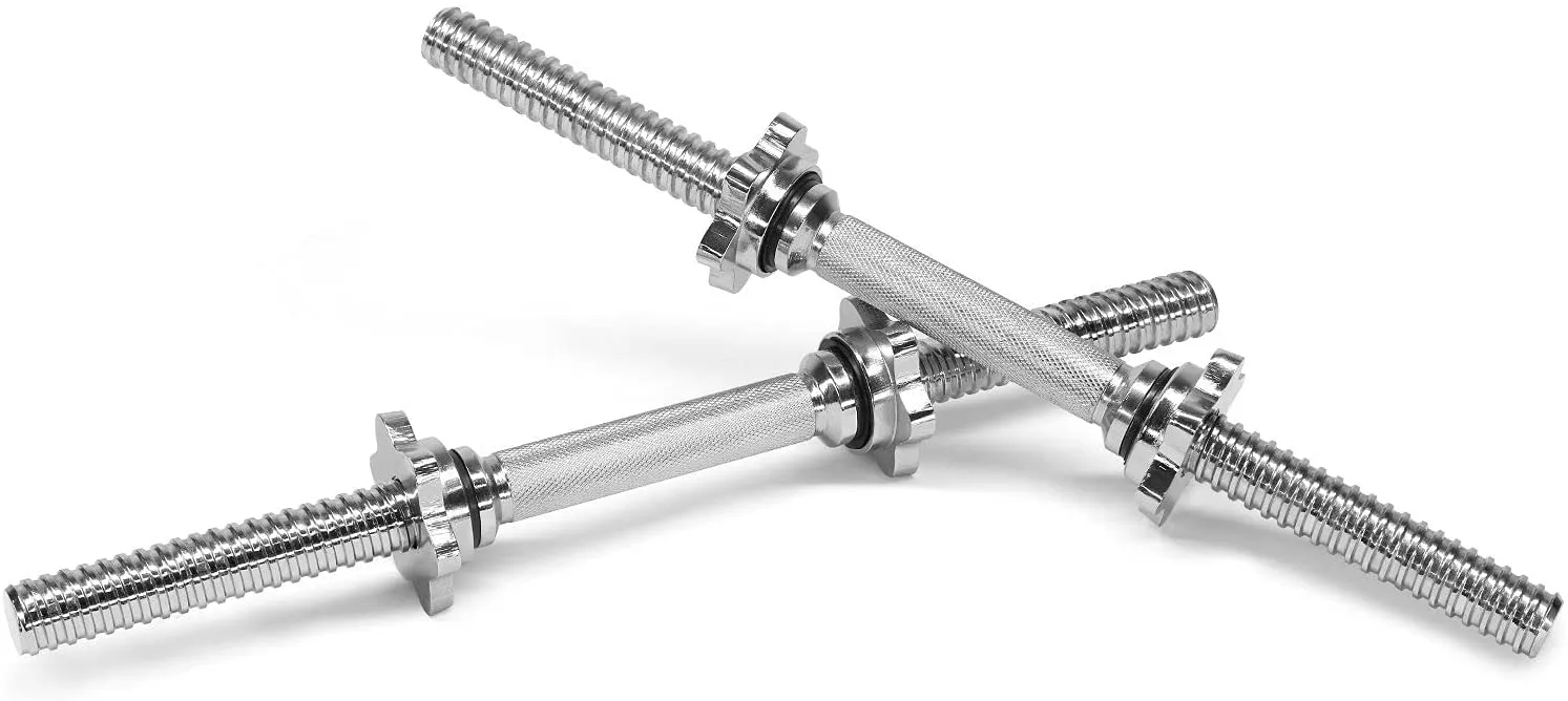 Yes4All Adjustable Dumbbell Bar 1 inch & 1.15 inch Dumbbell Handles (Pairs & Single)