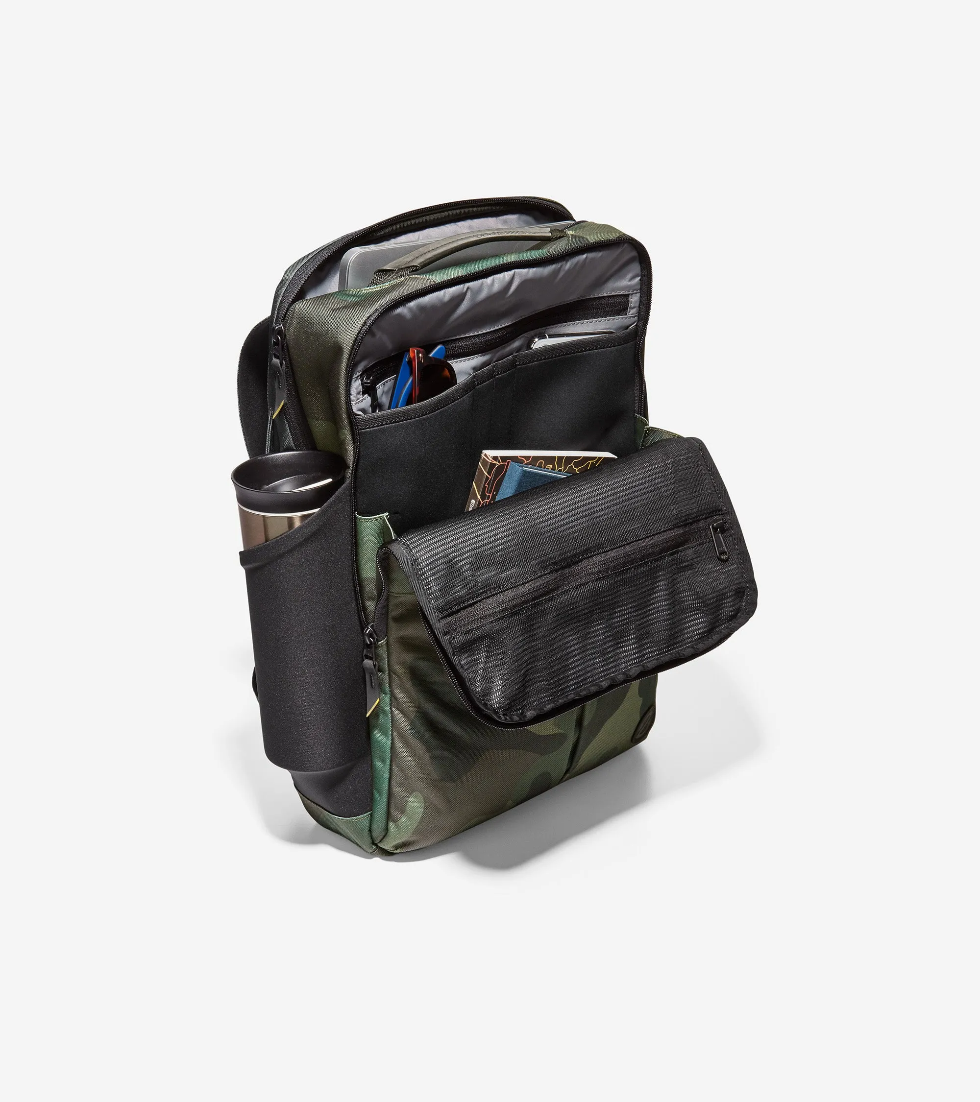 ZERØGRAND Slim Convertible Backpack Men's